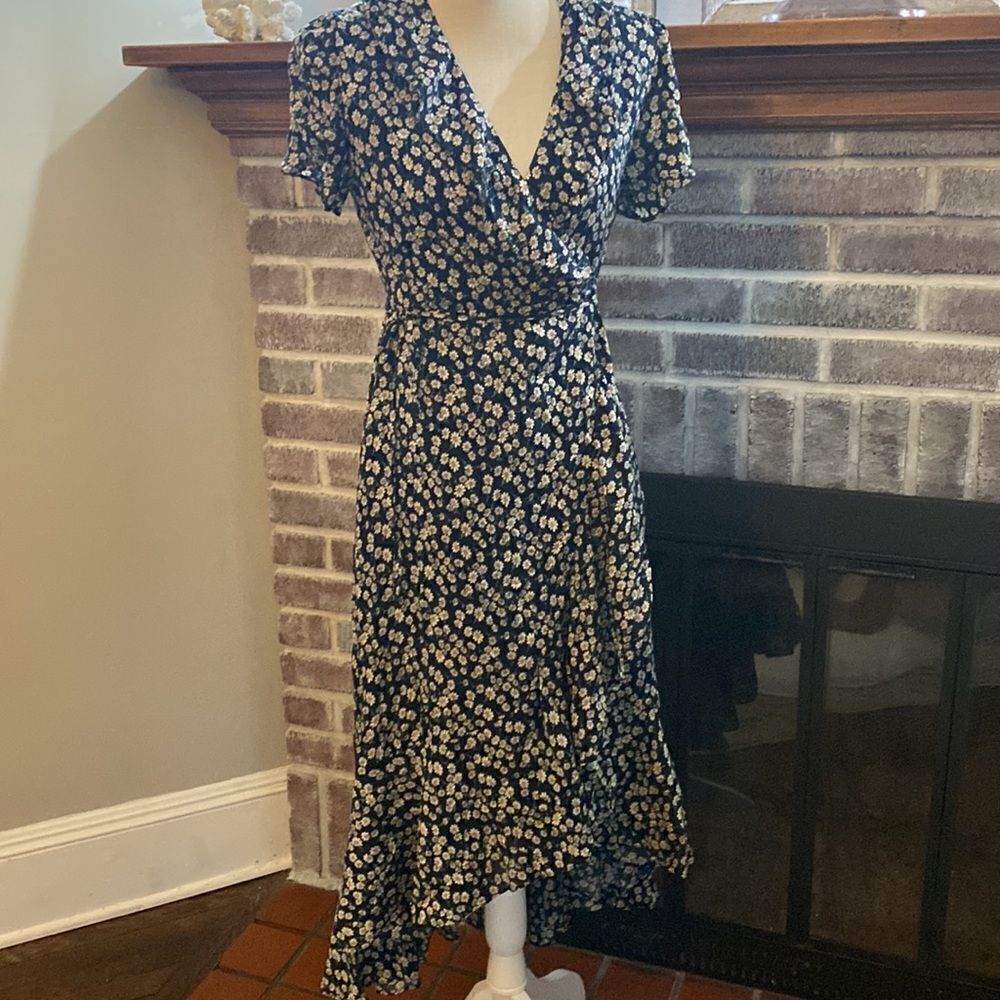 Free People - Lost + Wander Araceli Wrap Maxi Dress size SP - Picture 3 of 15